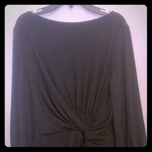 Ralph Lauren faux wrap detail Dress